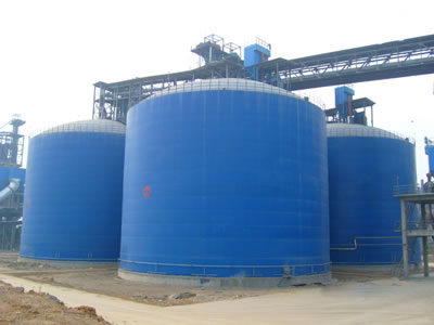 四更镇水泥钢板库改造