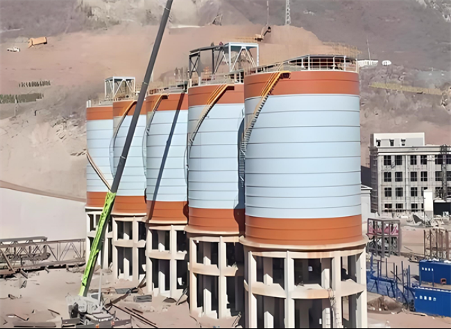 四更镇高架钢板仓